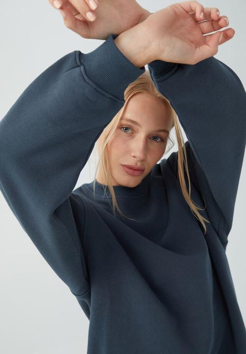 Cotton On - Classic crew sweatshirt - washed navy