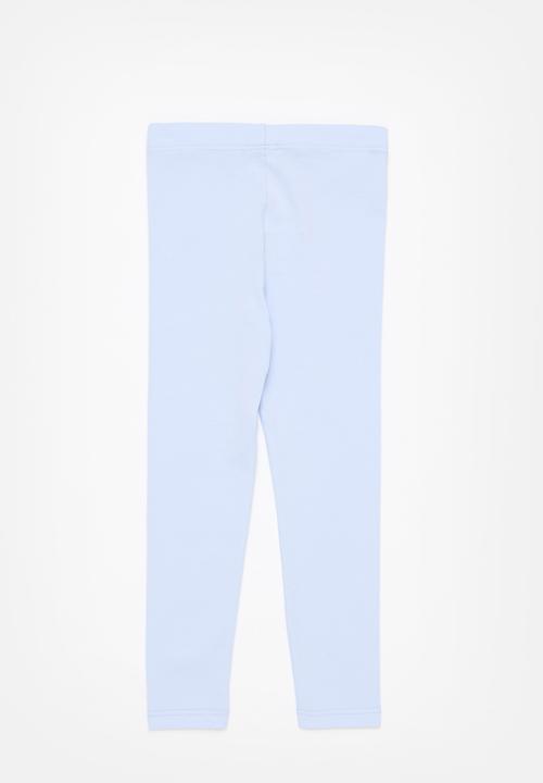 Pop Candy - Girls 2 pack legging - navy & light blue