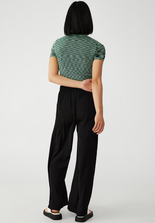 Cotton On - Petite soho pant - black