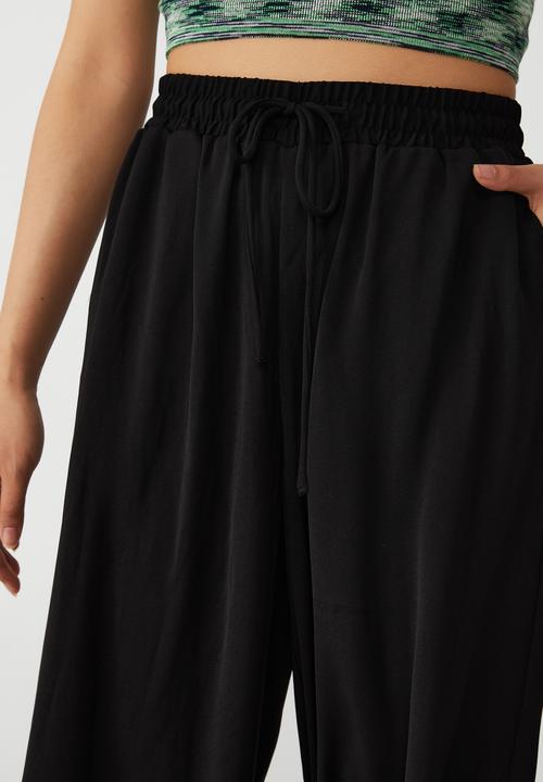 Cotton On - Petite soho pant - black