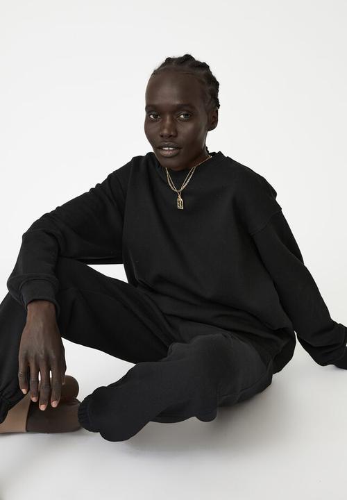 Cotton On - Classic crew sweatshirt - black