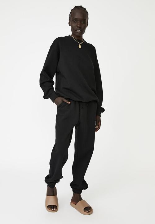 Cotton On - Classic crew sweatshirt - black