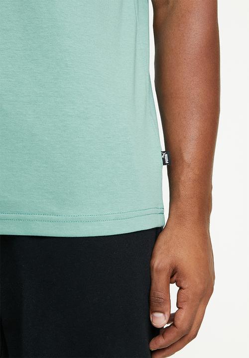PUMA - Puma box tee - mineral blue