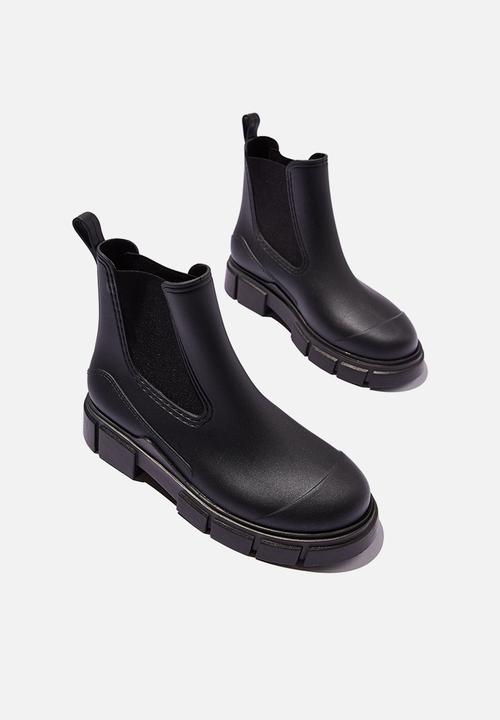 Cotton On - Storm rain boot - black