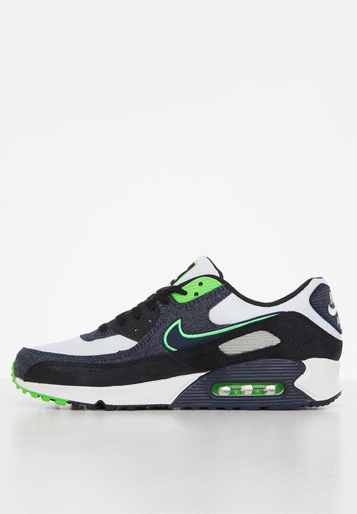 Nike - Nike air max 90 se - black/obsidian-scream green-summit white