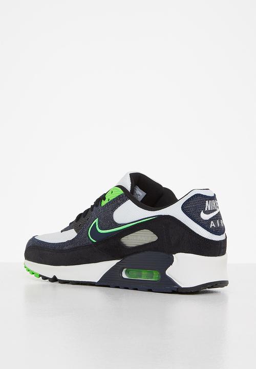 Nike - Nike air max 90 se - black/obsidian-scream green-summit white