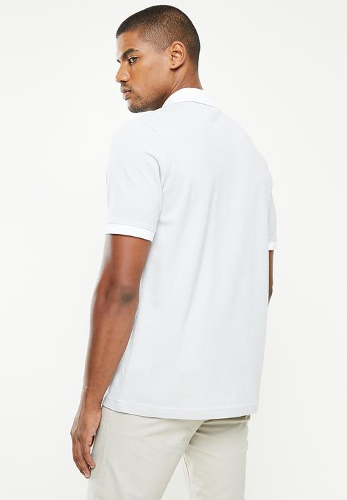 PUMA - Ferrari Style Two-Tone Men's Polo Shirt- puma white