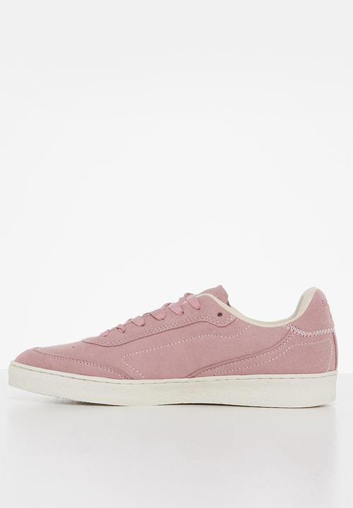 Superdry. - Vegan retro ov sleek trainer - soft pink