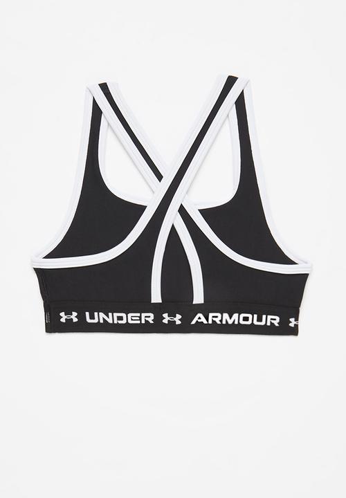 Under Armour - Crossback mid solid - black/white
