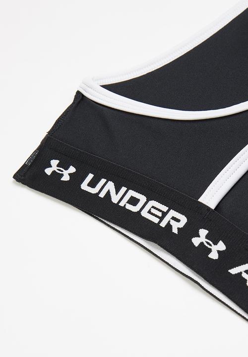 Under Armour - Crossback mid solid - black/white