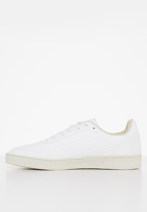 Superdry. - Vegan retro ov sleek trainer - white