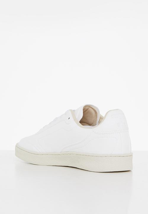 Superdry. - Vegan retro ov sleek trainer - white