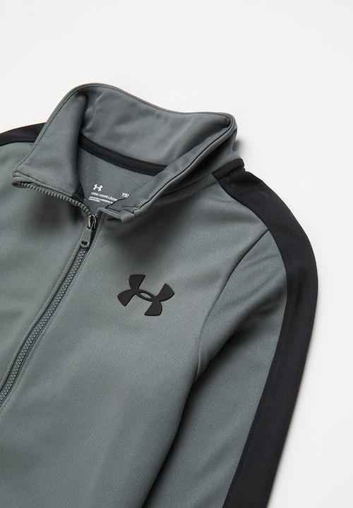 Under Armour - Ua knit track suit -pitch grey & black