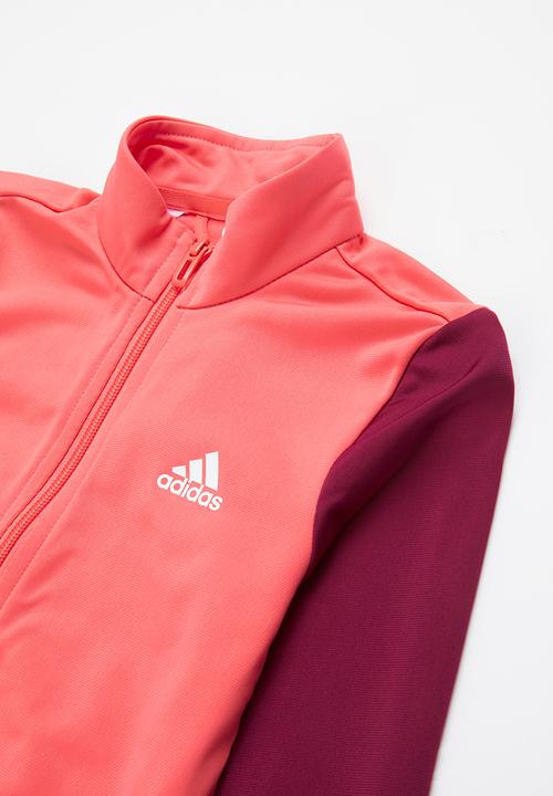 adidas Originals - G tr tracksuit - semi turbo & white