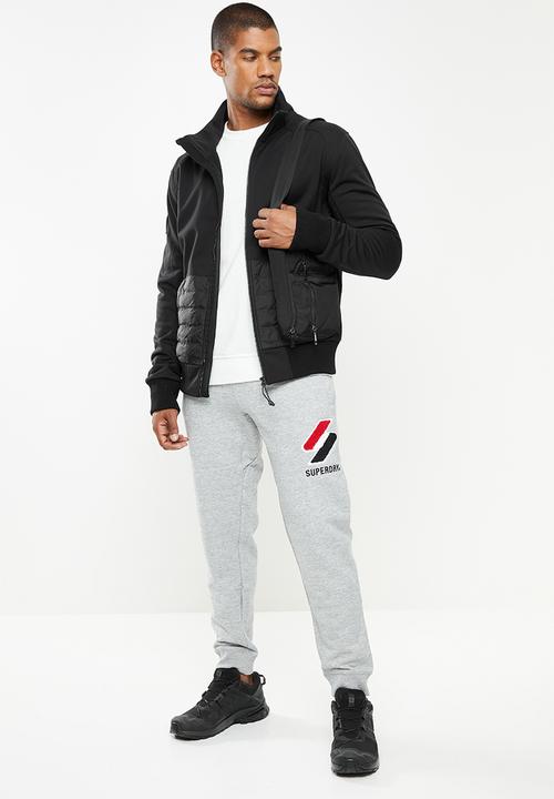Superdry. - Bonded soft shell jacket - black