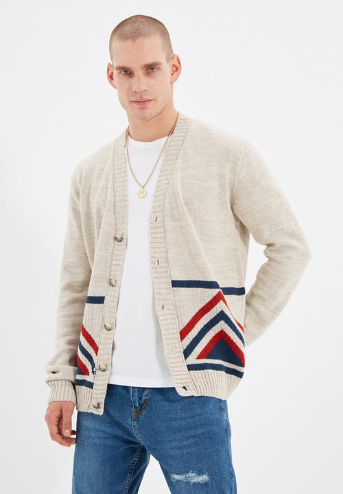 Trendyol - Rex patterned cardigan - beige