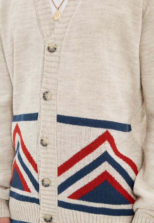 Trendyol - Rex patterned cardigan - beige
