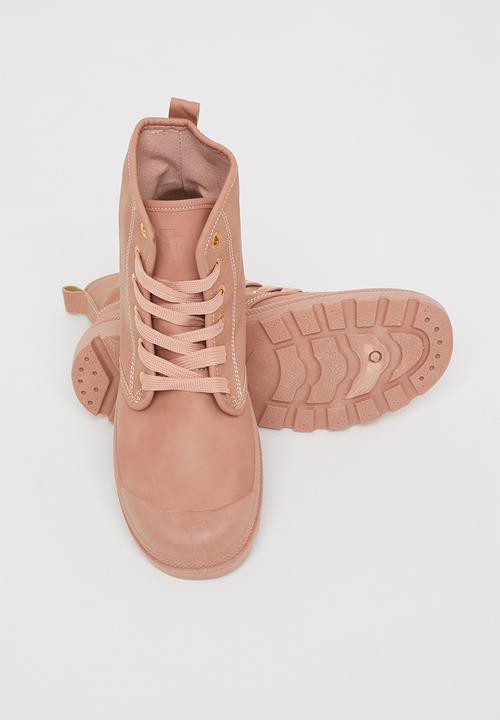 Tom Tom - Chunky lace-up ankle boot - mink mono