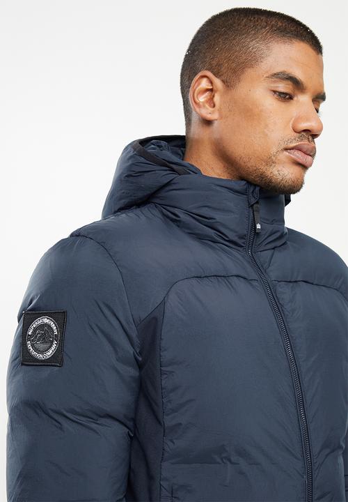 Superdry. - Expedition down windbreaker - eclipse navy