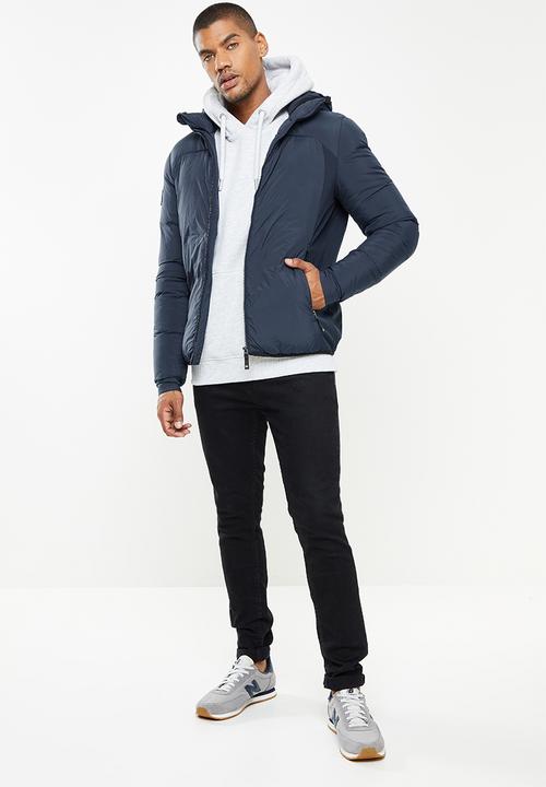 Superdry. - Expedition down windbreaker - eclipse navy
