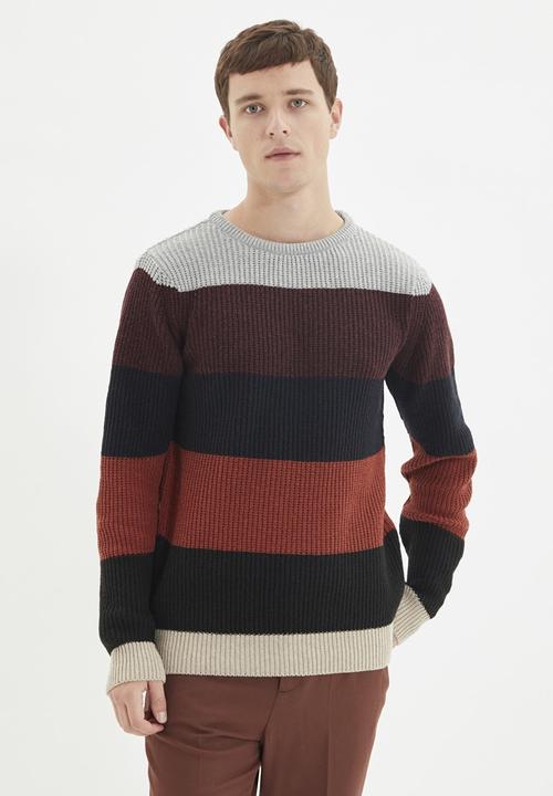 Trendyol - Sam colour block knit - multi