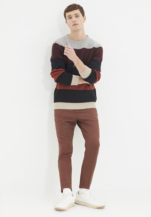 Trendyol - Sam colour block knit - multi