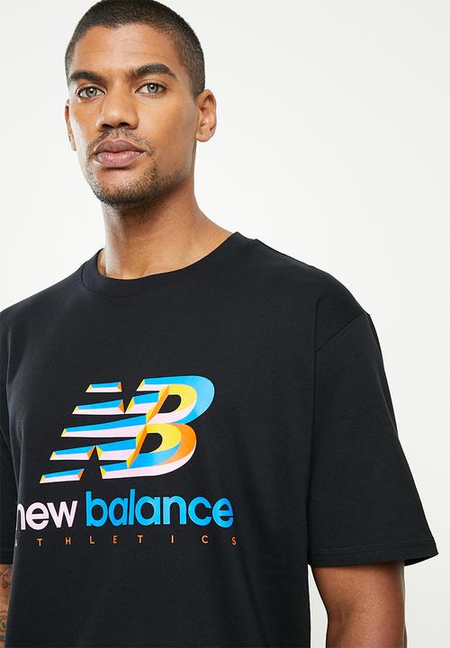 New Balance  - NB Athletics Amplified Logo Tee - Black