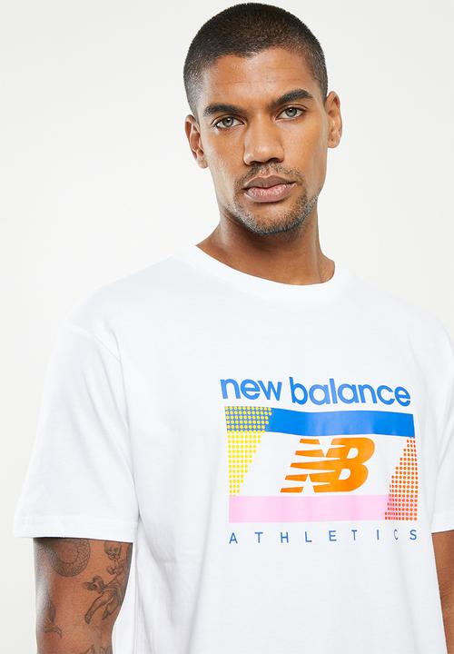New Balance  - NB Athletics Amplified Tee - White