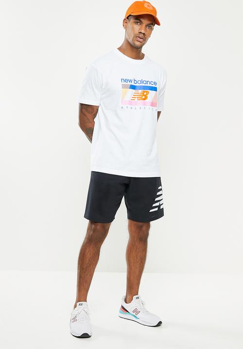 New Balance  - NB Athletics Amplified Tee - White