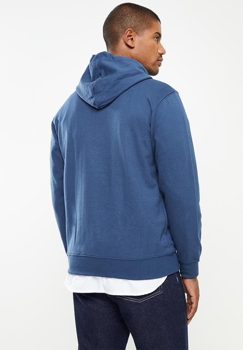 Ben Sherman - British flag zip thru hoody - blue