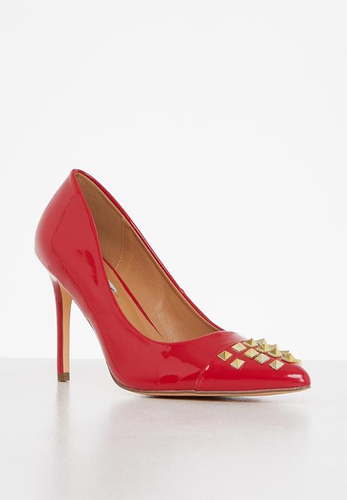 Madison® - Lego studded court heel - red