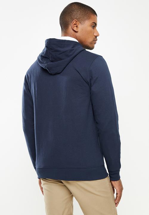 Ben Sherman - British flag zip thru hoody - navy