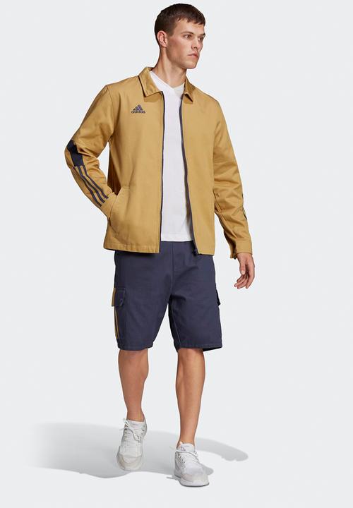 adidas Performance - adidas Tiro Overshirt Jacket - Golden Beige
