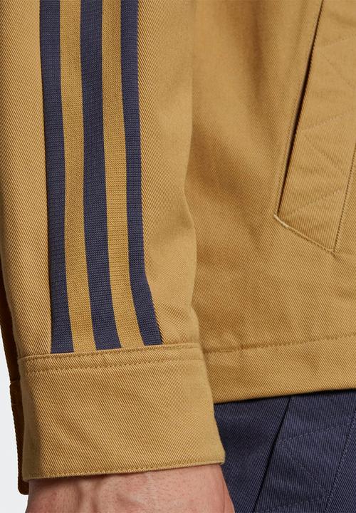 adidas Performance - adidas Tiro Overshirt Jacket - Golden Beige