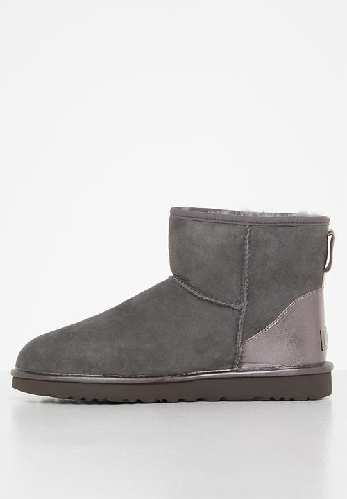 UGG® - Classic mini shine - charcoal