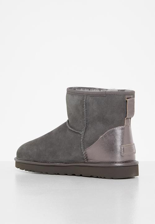 UGG® - Classic mini shine - charcoal