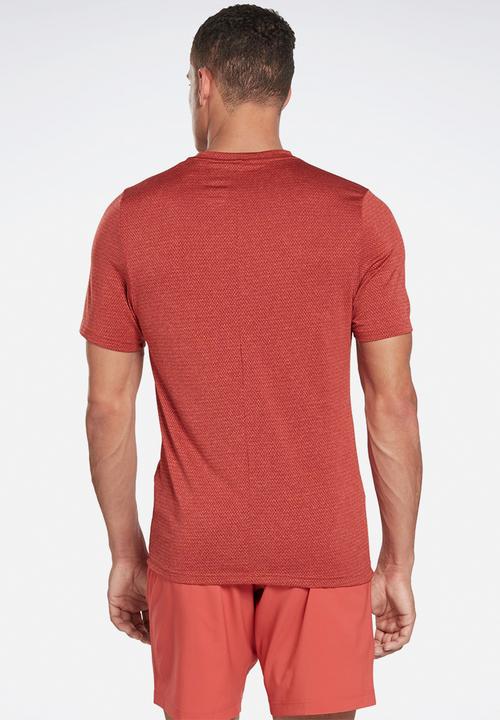 Reebok -  Workout Ready Melange T-Shirt - Rhodonite