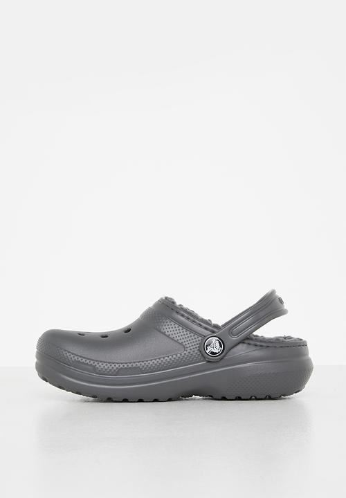 Crocs - Classic lined clog k - slate grey & smoke