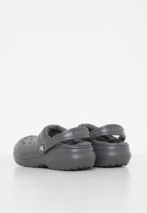 Crocs - Classic lined clog k - slate grey & smoke