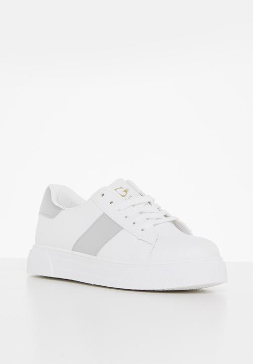 KG - Kelly sneaker - silver chrome/white