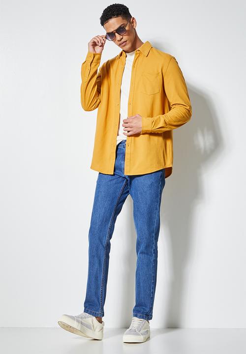 Superbalist - Detroit slim tapered jeans - mid blue