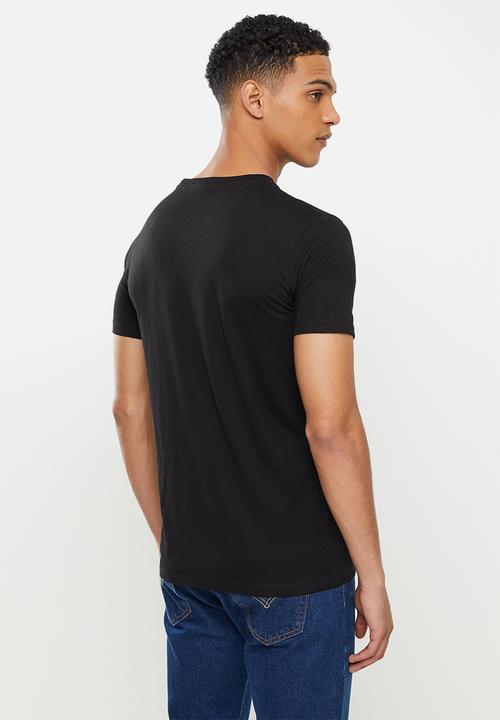 Replay - The replay printed tee - black