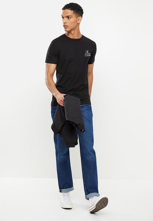 Replay - The replay printed tee - black