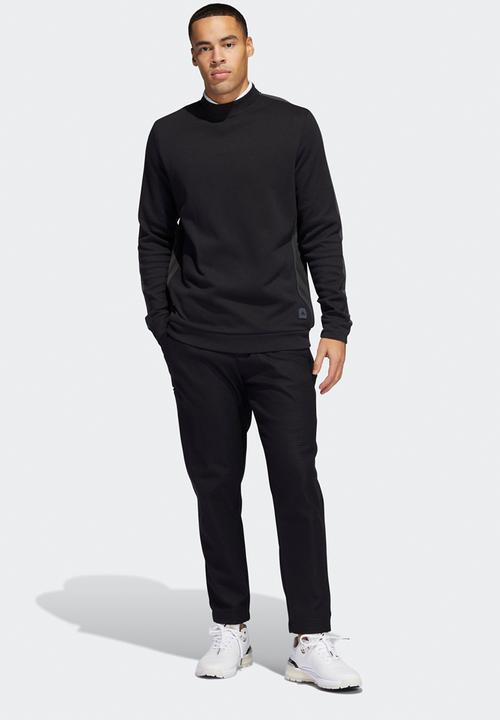 adidas Performance - Adicross Crewneck Golf  Pullover - Black