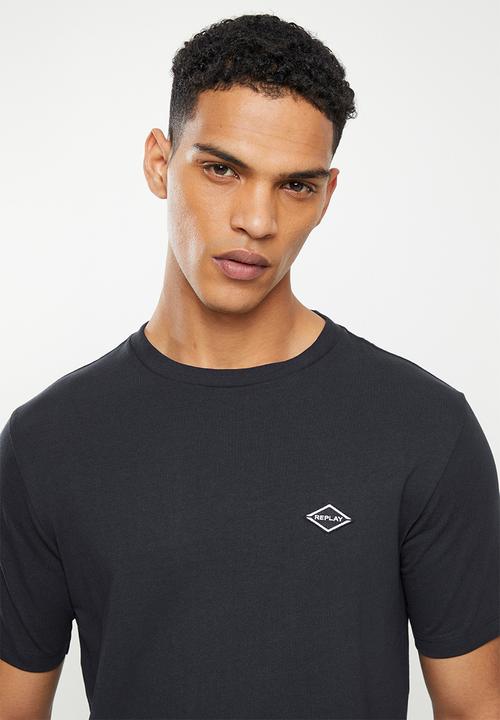Replay - Essential logo tee - navy