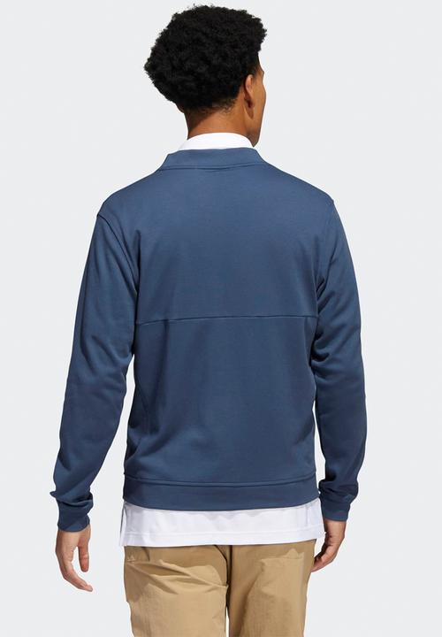 adidas Performance - Go-To Golf Cardigan - Navy