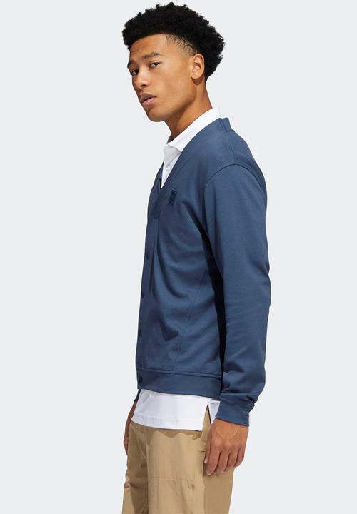 adidas Performance - Go-To Golf Cardigan - Navy