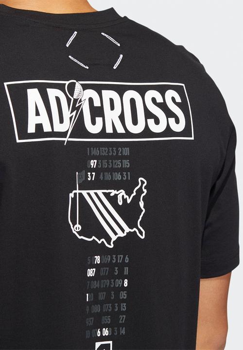 adidas Performance - Adicross Golf  Caddie T-Shirt - Black