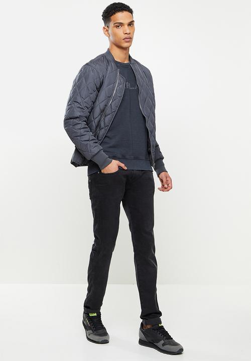 Replay - Essential logo crew sweat - black