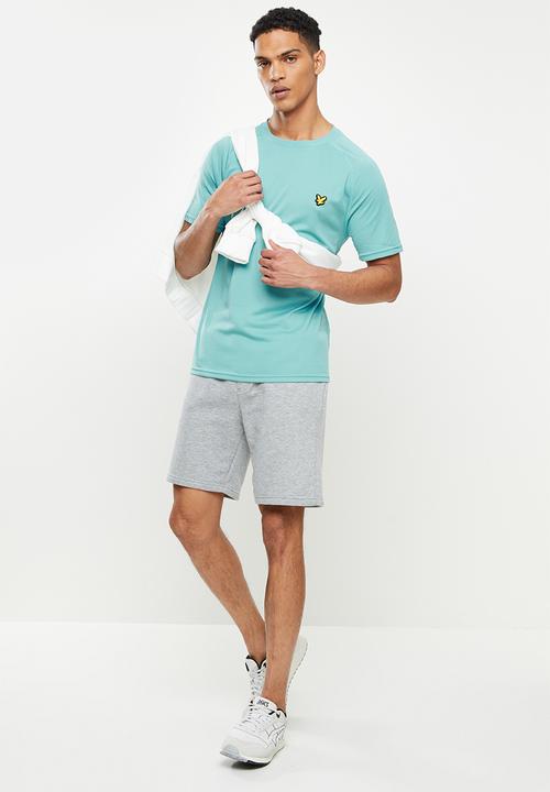 Lyle & Scott - Core Raglan Tee - Retro blue